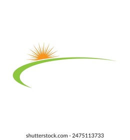 Sun Vector illustration Icon Logo Template design