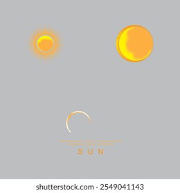 Sun Vector illustration Icon Logo Template design