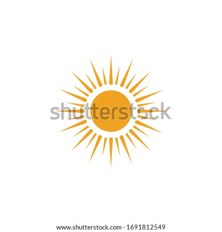 Sun Vector illustration Icon Logo Template design