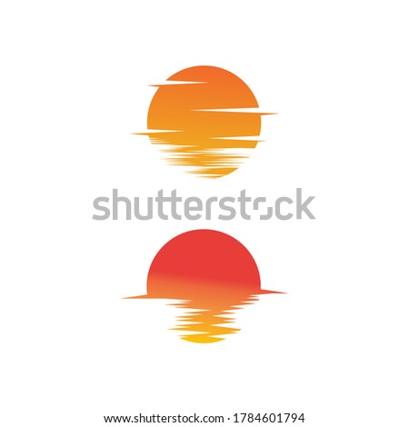 Sun Vector illustration Icon Logo Template design