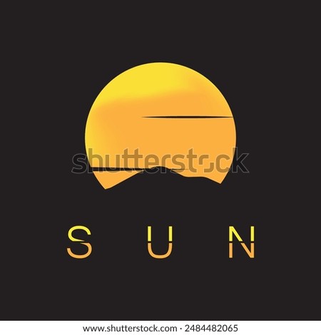 Sun Vector illustration Icon Logo Template design