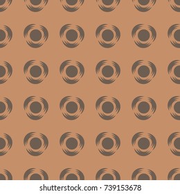 Sun vector illustration on a seamless pattern background. Set of elements