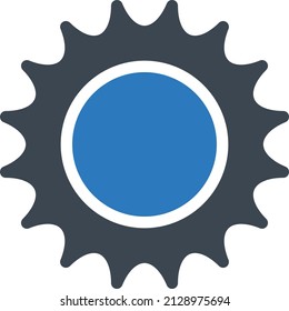 ilustración de sun Vector en un fondo transparente. Símbolos de calidad premium. Icono vector glifos para concepto y diseño gráfico.