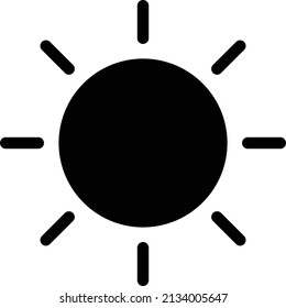 Sonnenstrahlen auf transparentem Hintergrund. Symbole in Premium-Qualität. Glyphen Vektorsymbol für Konzept und Grafikdesign.