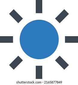 Sun Vector illustration on a transparent background.Premium quality symbols.Glyphs vector icon for concept and graphic design.