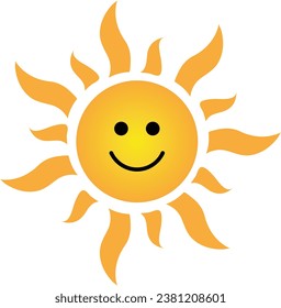 sun Vector image or clip art