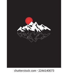 SUN VECTOR T SHIRT DESIGN