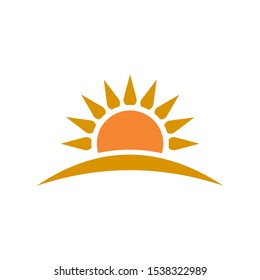 Sunshine Logo Vector Graphic Illustration Stock Vector (Royalty Free ...