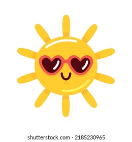 Sun Wearing Sunglasses Emoji Icon