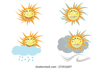 Sun - weather icons