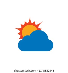 Sun Weather Logo Icon Design