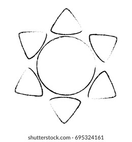 Sun weather symbol