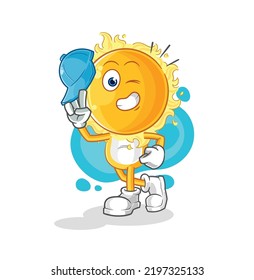 the sun young boy character cartoon