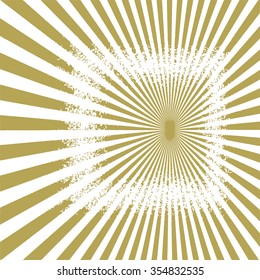 Sunbeam halftone background light-box