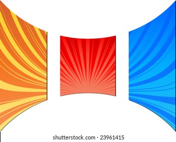 Textura Sunbeam - ilustración vectorial