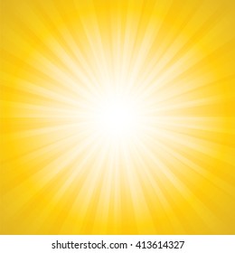 Sunbeam vector background.