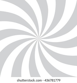 Sunbeams abstract background. Radial patterns. Sunburst style. Vintage Design Template. Vector Black & White texture.