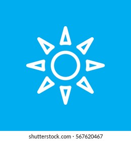 sunbed icon illustration isolated vector sign symbol