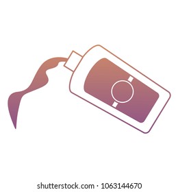 Sunblock bottle icon