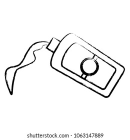 Sunblock bottle icon