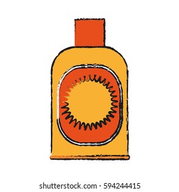 sunblock bottle icon 