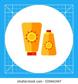 Sunblock Cream Icon
