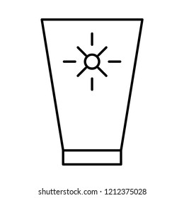 sunblock   cream  tube  