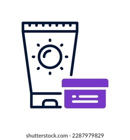 sunblock icon for your website, mobile, presentation, and logo design.