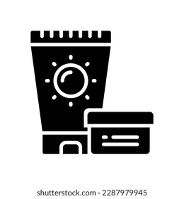 sunblock icon for your website, mobile, presentation, and logo design.