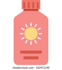 Sunblock Vector Icon