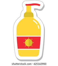 Sunblock Vector Icon