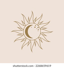 Sunbright sunshine sunlight icon vector flat design