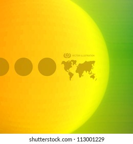Sunburst abstract background