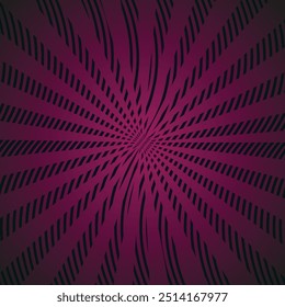 Sunburst  abstract background with glowing rays