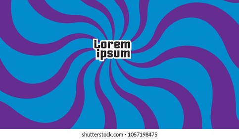 Sunburst  abstract background. Rays illustration. Vector template for designer.