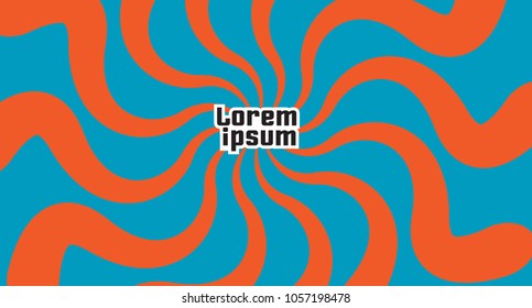 Sunburst  abstract background. Rays illustration. Vector template for designer.