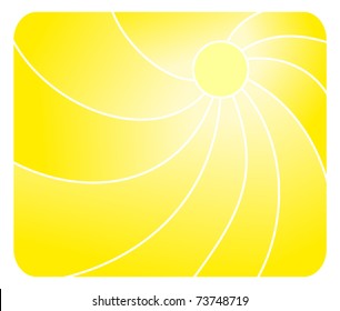 Sunburst And Abstract Backgrounds. Vector illustration