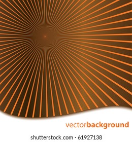 Sunburst abstract vector