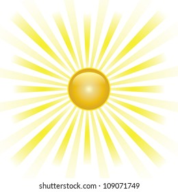 Sunburst abstract vector. eps10