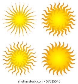 Sunburst abstract vector. Vector illustration.