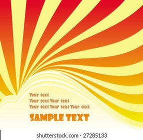 Sunburst background