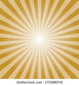 Sunburst Background. Abstract yellow sunburst background. Background design element.