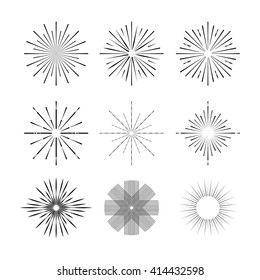 sunburst background design 