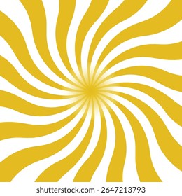 Sunburst background design in comic color
