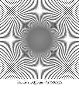 Sunburst Background Design. Vector illustration.