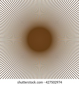 Sunburst Background Design. Vector illustration.