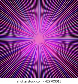 Sunburst Background Design. Vector illustration.