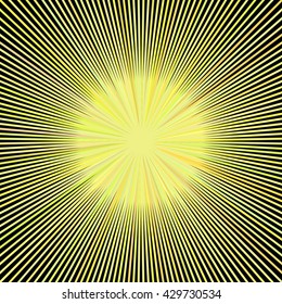 Sunburst Background Design. Vector illustration.