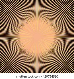 Sunburst Background Design. Vector illustration.
