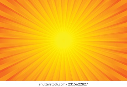 sunburst background effect gradient color vector design.